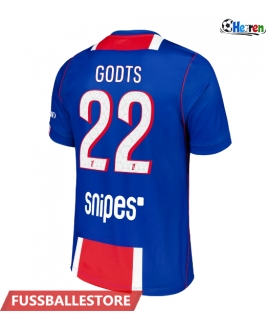 Günstige Paris Saint-Germain Mika Godts #22 Heimtrikot 2026-27 Kurzarm
